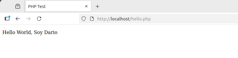 Navegador PHP básico