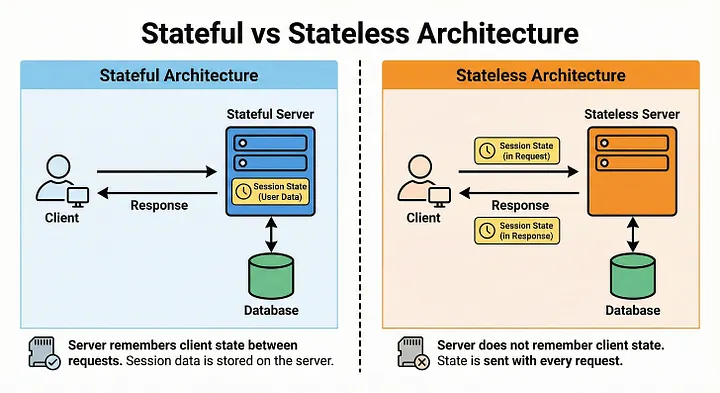 Statefull vs stateless